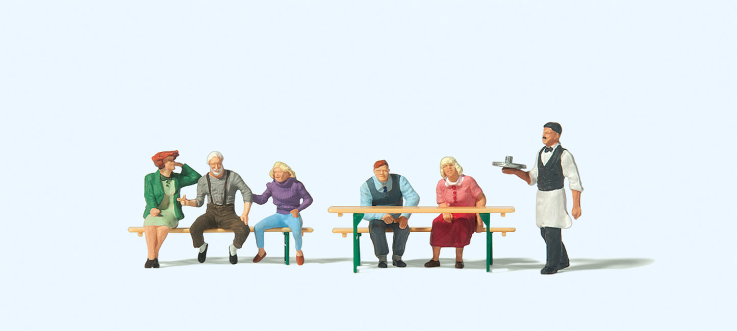 Preiser 10782 HO Wine Festival Figures (Set of 6)
