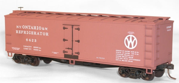 Accurail 48401 HO KIT New York Ontario and Western 40' Wood Reefer