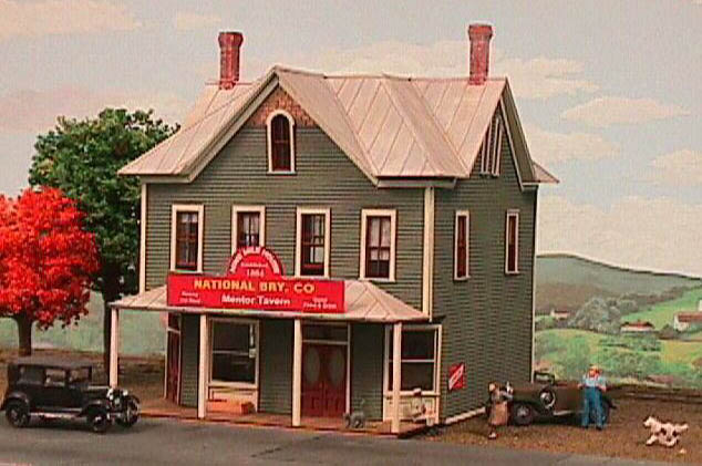 American Model Builders 645 Laser Art Nine Mile House N Scale Kit