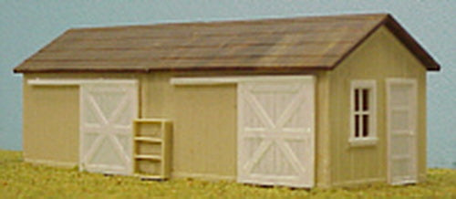 AM Models 110 HO Scale Long Freight Station Building Kit