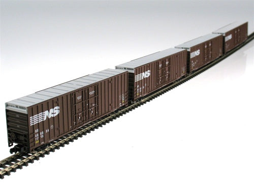 American Z-Line 904051 Norfolk Southern Hi-Cube Boxcar 4-Car Set