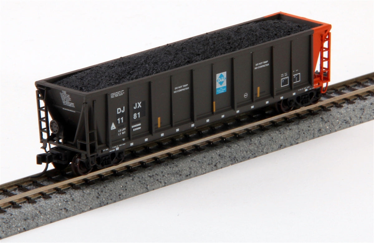Atlas 43870 N DJJX Coalveyor Bathtub Gondola #1210 – Trainz
