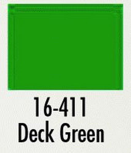 Badger 16-411 Deck Green Modelflex Marine Acrylic Paint - 1 oz. Bottle