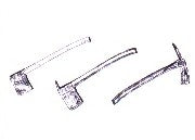 Berkshire Valley 579 O Tool Set C Axes & Pick Axe (Set of 6)