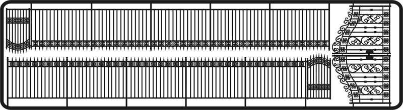 Branchline 703 6'Type B Spear Pt Fence