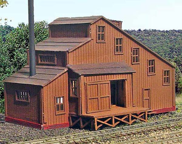 Branchline 886 N Scale Flour Mill Building Kit