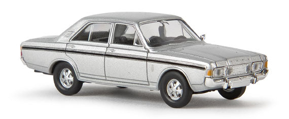 Brekina Automodelle 19460 1:87 Ford RS (P7b) Sedan (Silver, black).