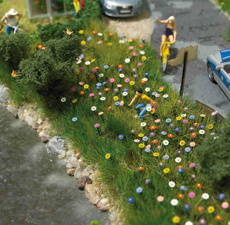 Busch 1229 HO Summer Flowers - Kit