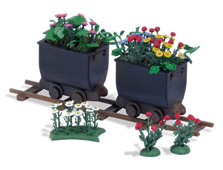 Busch 1253 HO Flower Wagon Set