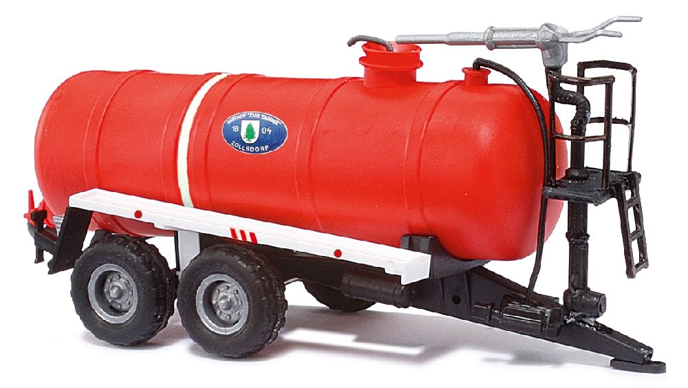 Busch 42863 HO European Emergency Tank Trailer Zullsdorf Fire Department