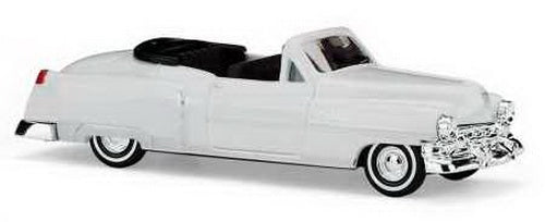Busch 43408 HO White 1952 Cadillac Convertible Open Top