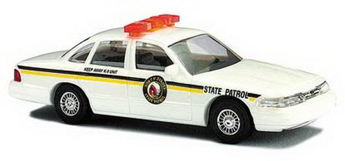 Busch 49079 HO Ford Crown Victoria North Dakota U.S. State Police LimitedEdition