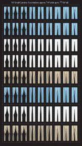 City Classics 707 HO Scale Small Curtains For Windows (Pack of 70)