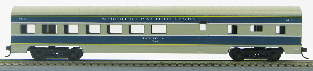 Con-Cor 001-01000R HO Missouri Pacific 72' Smooth-Side Diner Car
