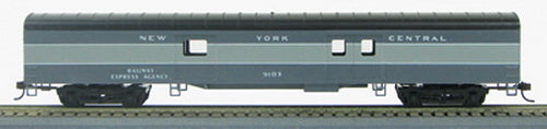 Con-Cor 0001-001033 HO New York Central 72' Streamlined Baggage Passenger Car