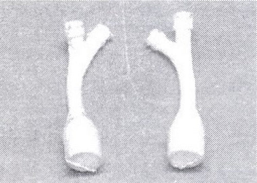 Details West 348 HO Scale Fuel Fillers Y Neck Type for Oakway E.M.D. (Pack of 2)