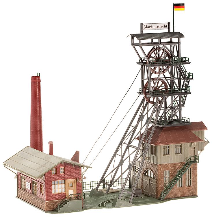 Faller 130945 Mine Head & Winch House Building Kit