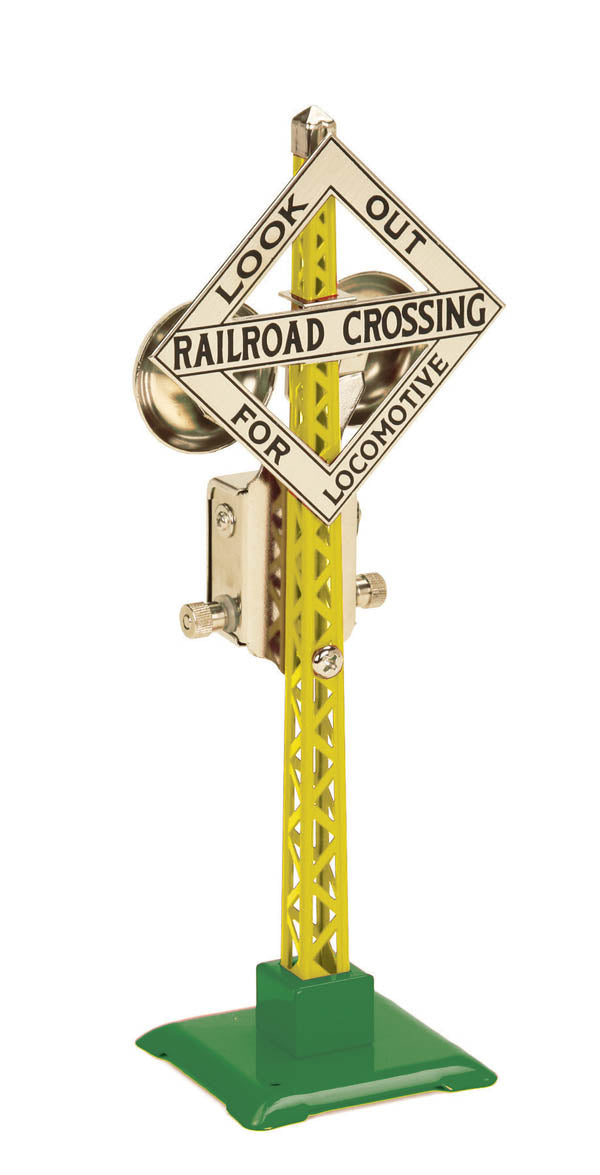 Lionel 11-90109 Standard #69 Operating Warning Bell, Dark Green/Yellow