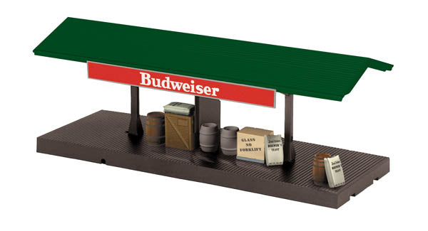 MTH 30-9171 O Budweiser Operating Freight Platform