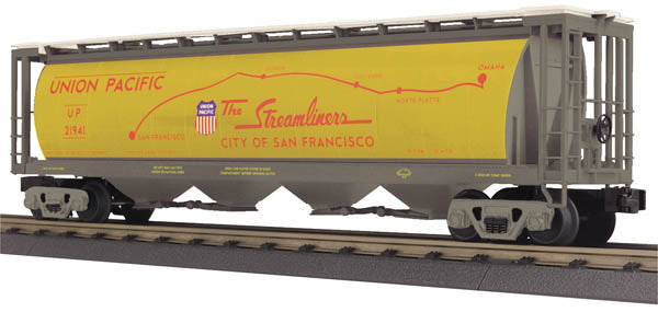MTH 30-75393 UP 4-Bay Cylindical Hopper #21941