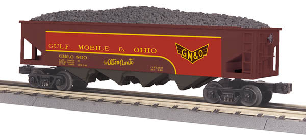 MTH 30-75395 O GM&O 4-Bay Hopper