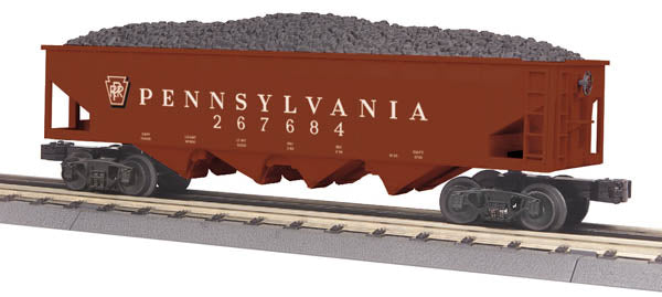 MTH 30-75408 O Pennsylvania 4-Bay Hopper Car