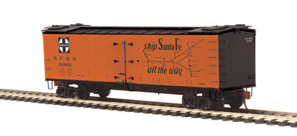 MTH 80-94006 HO Santa Fe R40-2 Reefer Car #24963