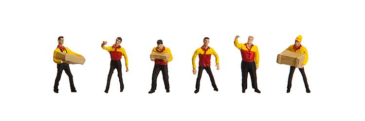 Faller 151071 HO DHL Transport Workers