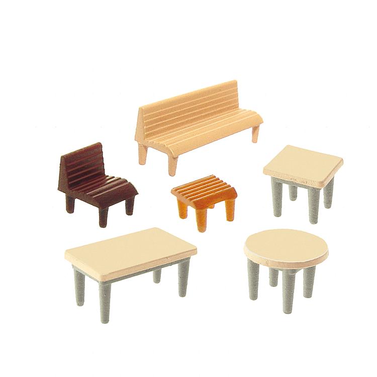 Faller 272440 Tables Chairs Benches 43/