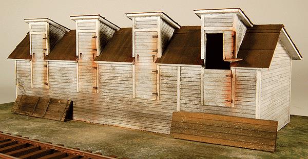 GCLaser 1291 HO Laser-Cut Wood Coal Shed - Kit