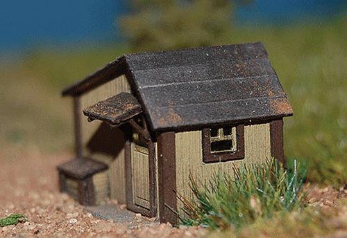 GCLaser 5201 Z Scale Tool Shed Kit (Pack of 2)