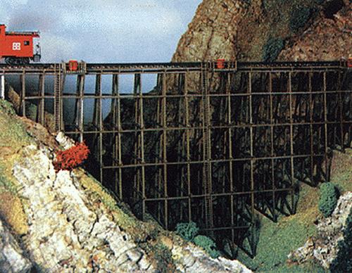 Heljan 666 Timber Trestle Bridge