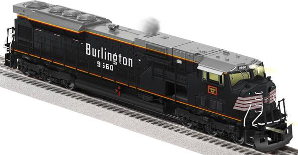 Lionel 6-38727 Burlington SD80MAC Powered Diesel Locomotive #9660
