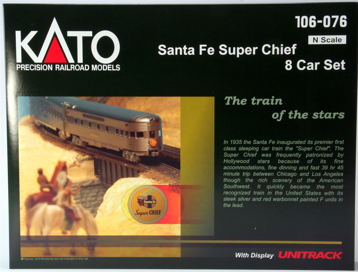 KATO 106-084 アッチソン サンタフェ鉄道 エル・キャピタン 10両 Kato