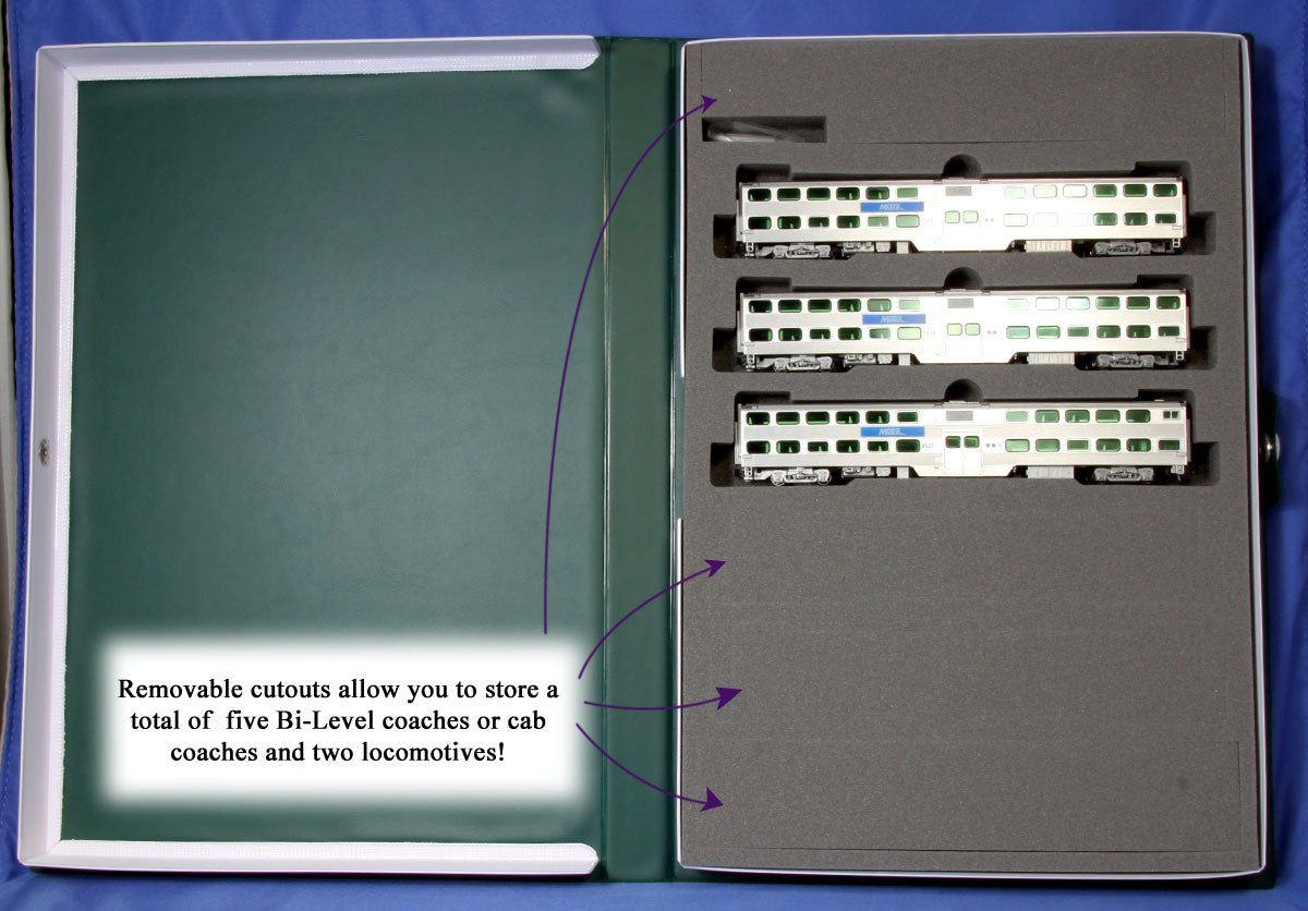 鉄道模型 KATO 106-8702 Chicago METRA 3-Car Set Kato 106-8702-1 N Chicago Metra Gallery Bi-Level Cars (Set