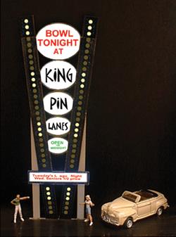 Miller Engineering 7282 N/HO Multi Graphic Vertical Animated Sign