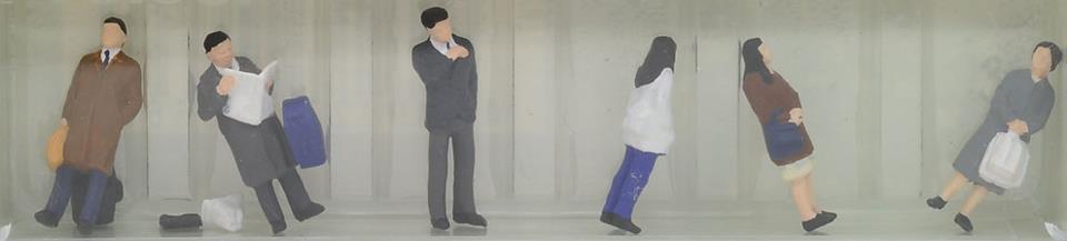 Kato 6-512 HO Standing Passengers (Box of 6)