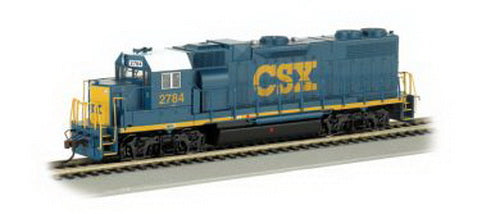 BACHMANN HOスケール　LOCOMOTIVE Bachmann 61714 HO CSX Dark Future GP38-2 Diesel Locomotive #2784