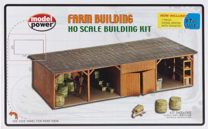 Model Power 187 HO Farm Building