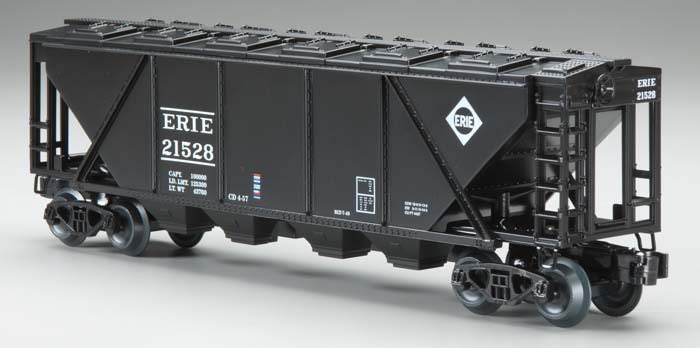Williams 47622 O Gauge Erie Quad Bay Hopper Car #21528