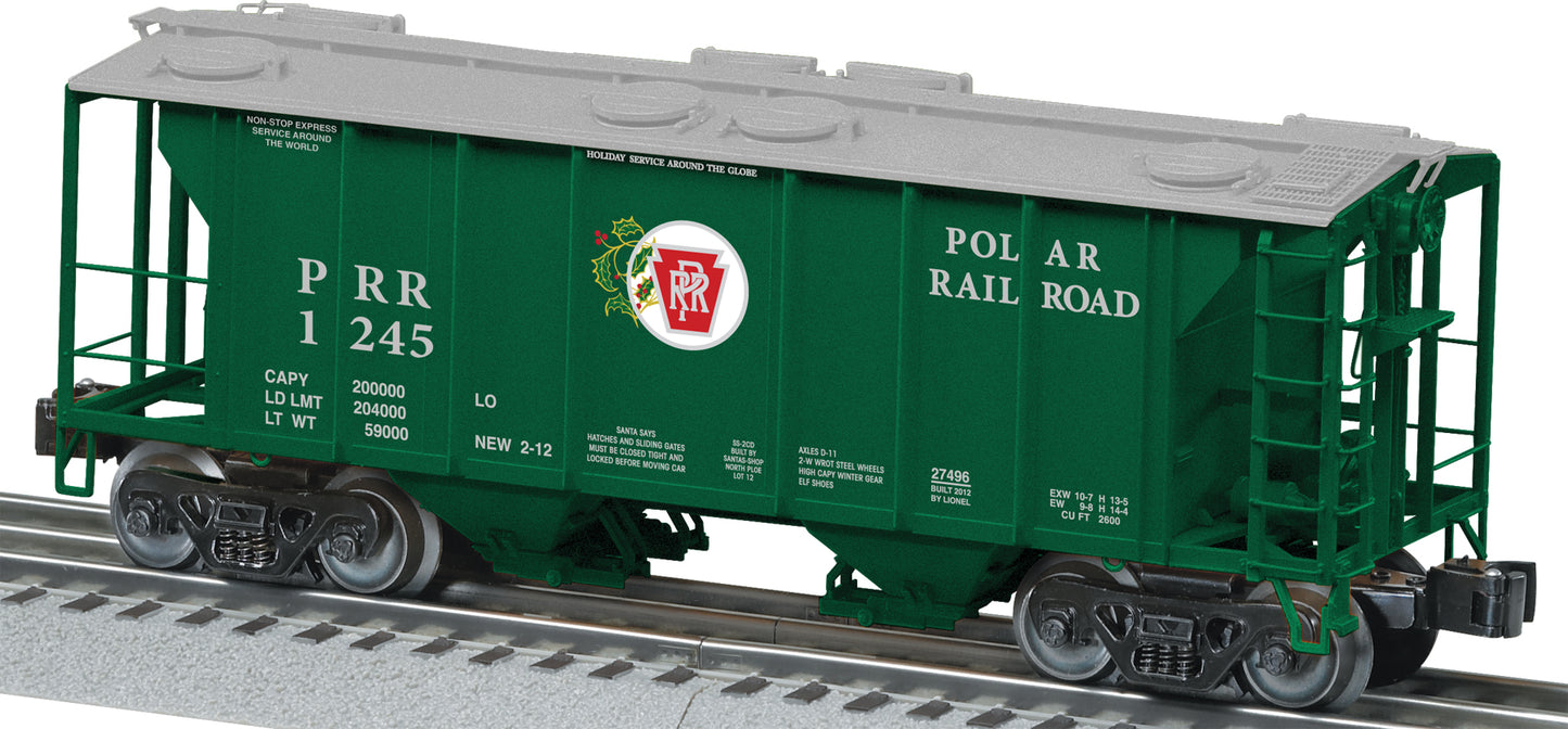 Lionel 6-27496 Polar Railroad PS-2 Covered Hopper Pg.28