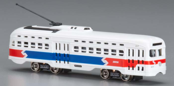 Bachmann 62997 N Septa (Red, White & Blue) - PCC Streetcar – Trainz
