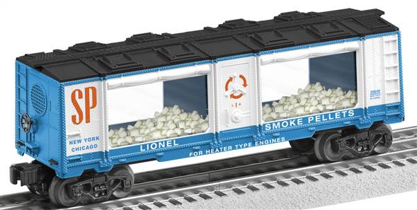 Lionel 6-29649 O Gauge SP Smoke Pellets Transport Mint Car