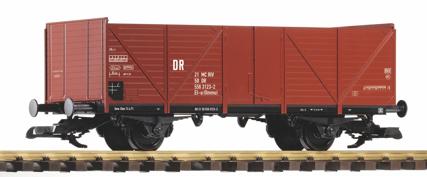 Piko 37963 G Scale German National Railway IV 2-Axle Open Gondola