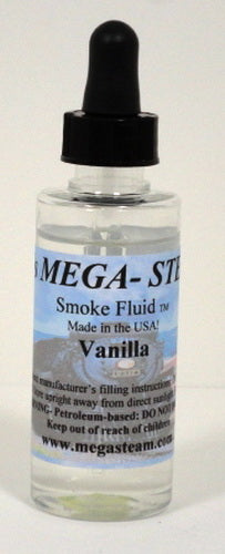 JT's Mega Steam 106 Vanilla Smoke Fluid - 2 oz. Bottle  Trainz