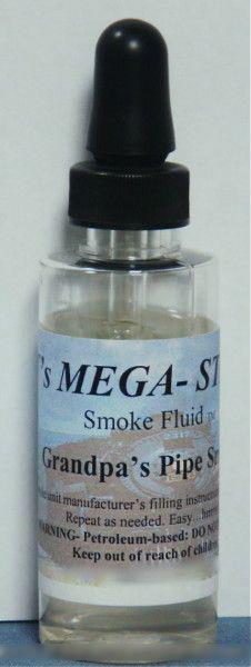 JT's Mega Steam 120 Grandpa's Pipe Smoke Fluid - 2 oz. Bottle Trainz JT's Mega Steam 120 Grandpa's Pipe Smoke Fluid - 2 oz. Bottle Trainz