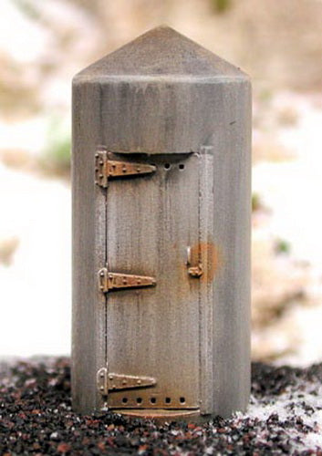 Hi-Tech Details 8000 HO Southern Pacific Concrete Phone Booth
