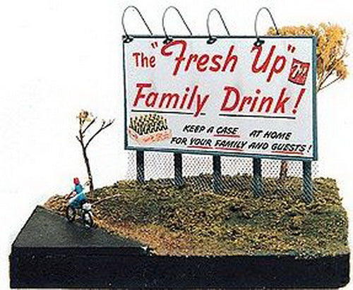 JL Innovative Design 225 N Telephone Poles Billboard Sign Kit (Pack of 2)