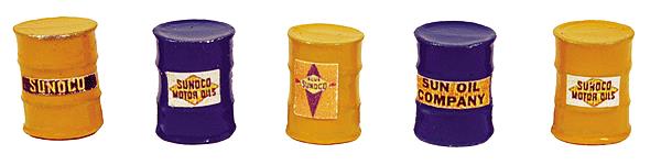 JL Innovative Design 558 Oil Barrel Sunoco (Set of 5)
