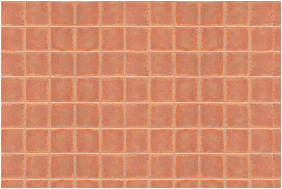 JTT Scenery Products 97416 HO Patterned Plastic Square Tile (Pack of 2)